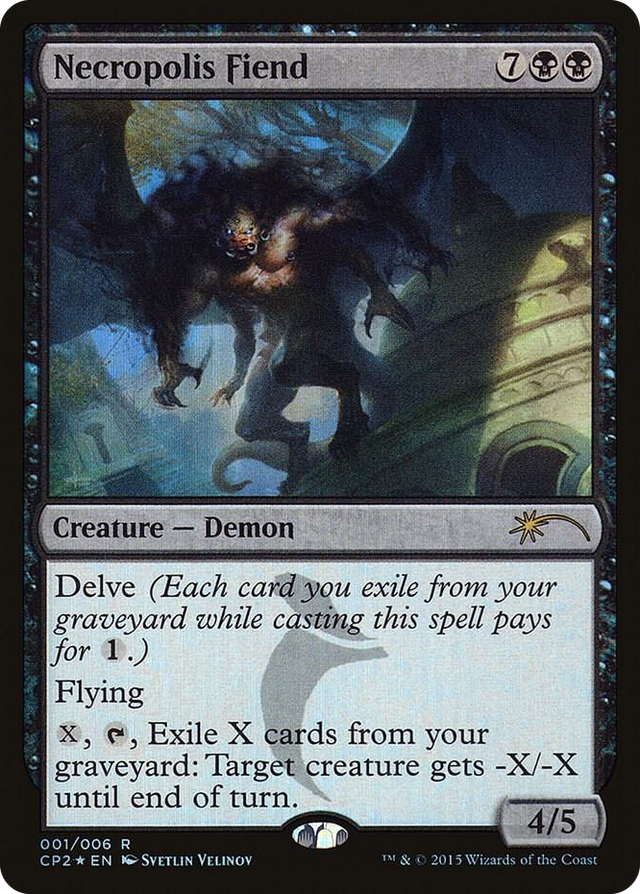 0001 Necropolis Fiend R Unique and Miscellaneous Promos