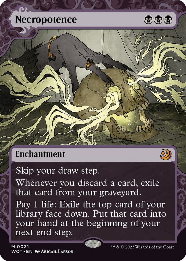 0031 Necropotence M Wilds of Eldraine: Enchanting Tales