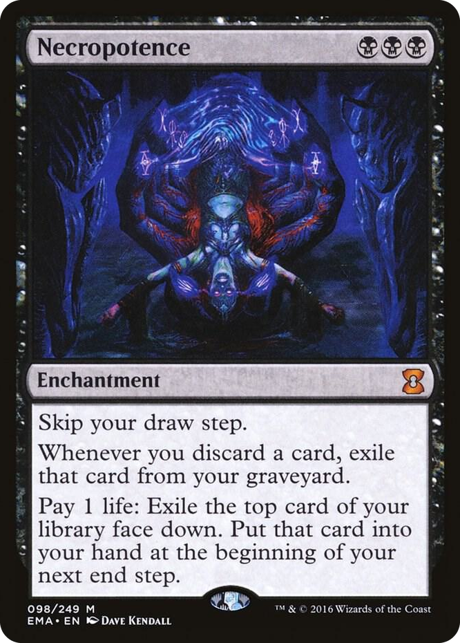 Necropotence #98 M - Eternal Masters Pokemon card