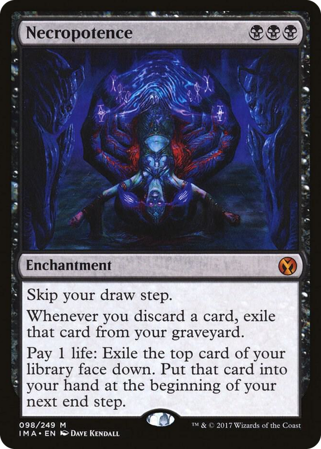 0098 Necropotence M Iconic Masters