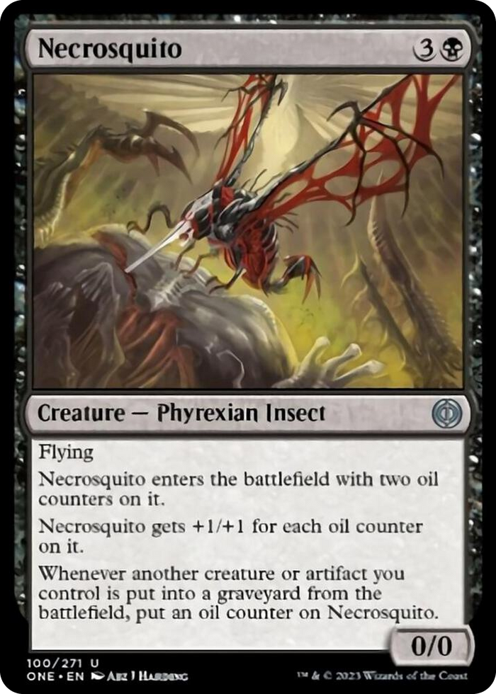 Necrosquito #100 U - Phyrexia: All Will Be One Pokemon card