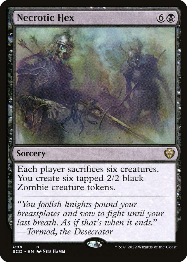 0095 Necrotic Hex R Starter Commander Decks