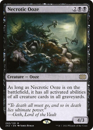 0083 Necrotic Ooze R Double Masters 2022