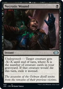 0447 Necrotic Wound U Jumpstart 2022