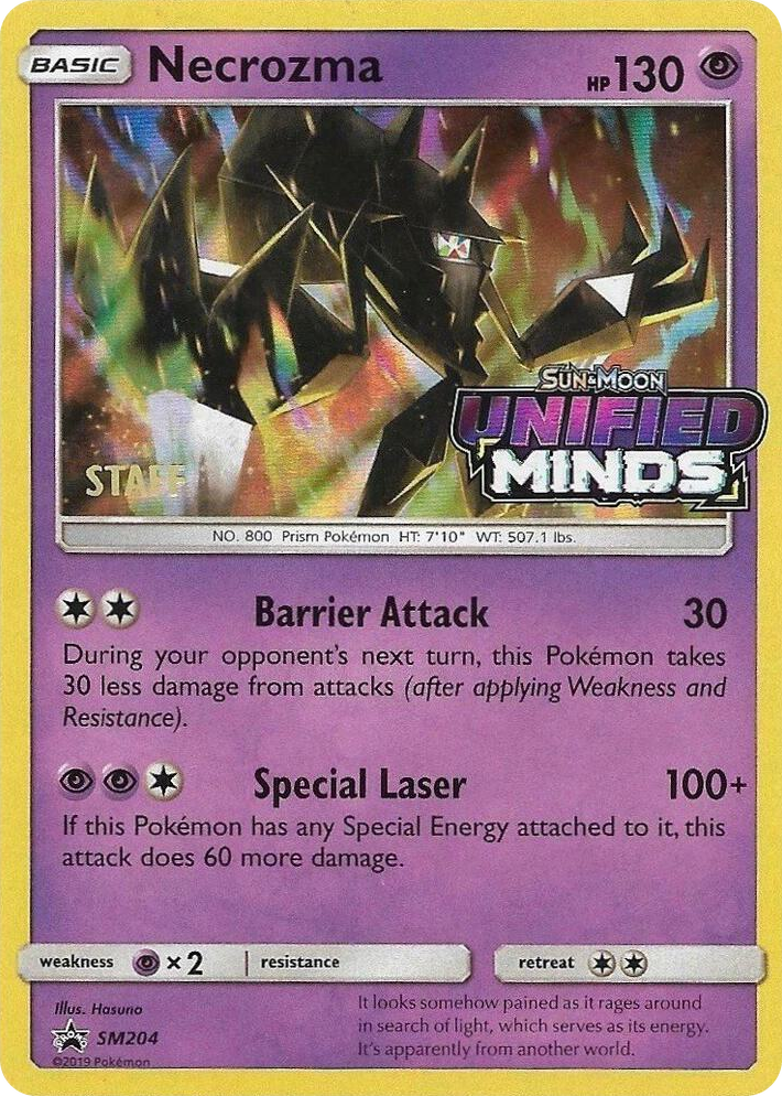SM204 Necrozma - SM204 (Prerelease) [Staff] Promo SM Promos
