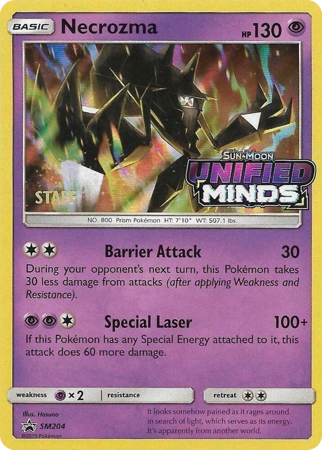SM204 Necrozma - SM204 (Prerelease) [Staff] Promo SM Promos