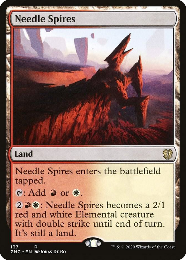 0137 Needle Spires R Commander: Zendikar Rising