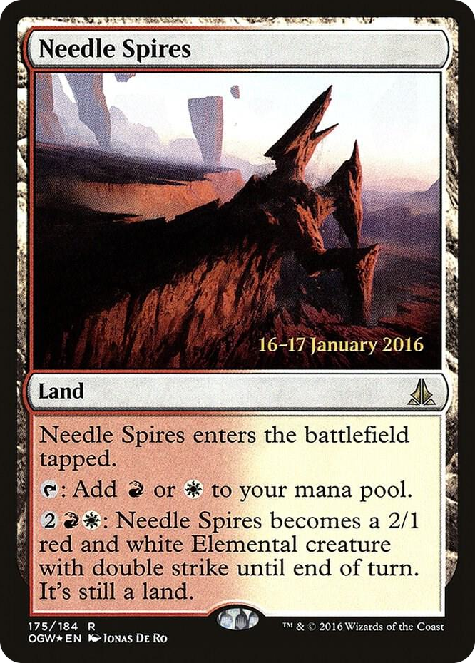 Needle Spires #175 R - Prerelease Cards Pokemon card