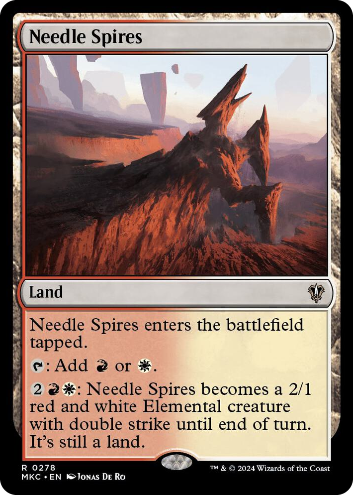 0278 Needle Spires R Commander: Murders at Karlov Manor