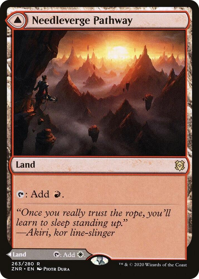0263 Needleverge Pathway R Zendikar Rising
