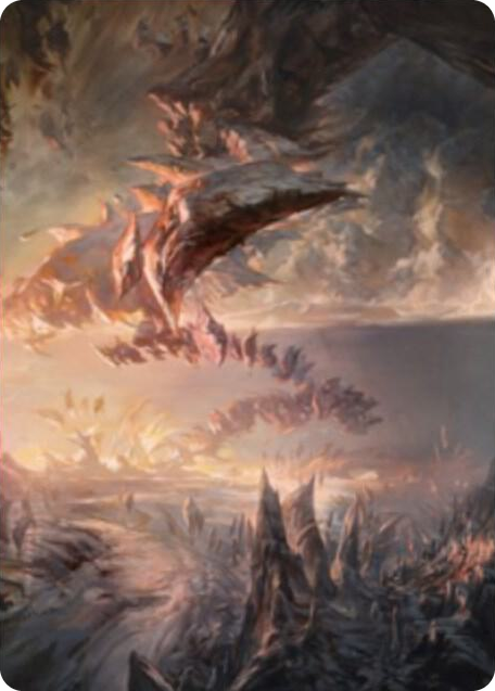 0027 Needleverge Pathway Art Card S Art Series: Zendikar Rising