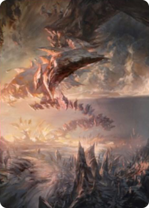 0027 Needleverge Pathway Art Card S Art Series: Zendikar Rising