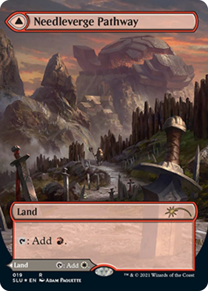 Needleverge Pathway (Borderless) #19 R - Secret Lair Series Pokemon card