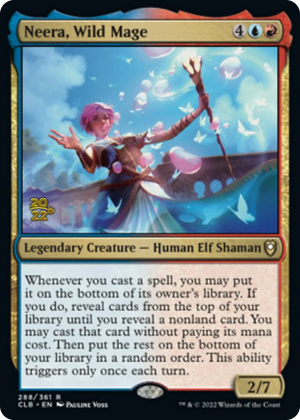 0288 Neera, Wild Mage R Prerelease Cards