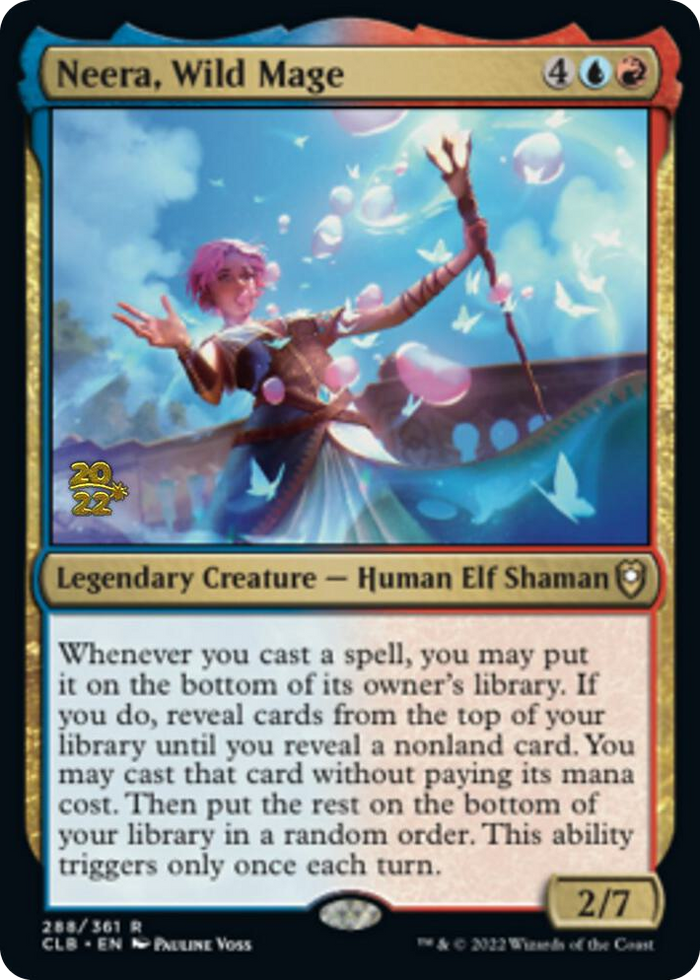 Neera, Wild Mage #288 R - Prerelease Cards Pokemon card