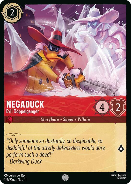 0115 Negaduck - Evil Doppelganger Common Winterspell