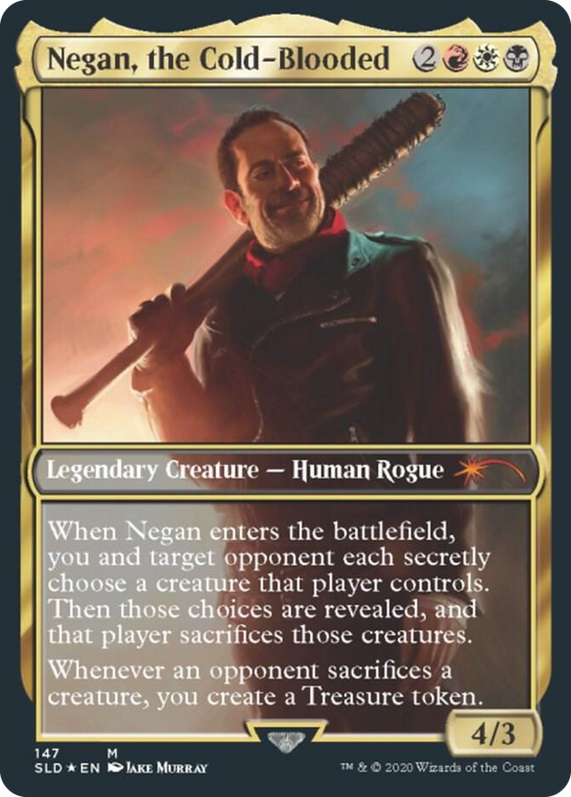 0147 Negan, the Cold-Blooded M Secret Lair Drop Series