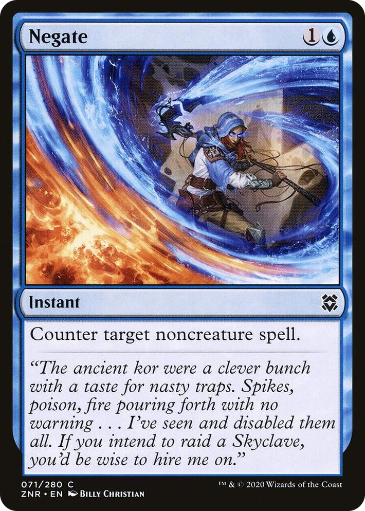 0071 Negate C Zendikar Rising