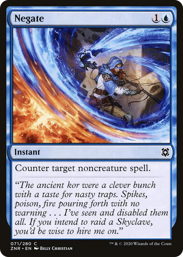 0071 Negate C Zendikar Rising
