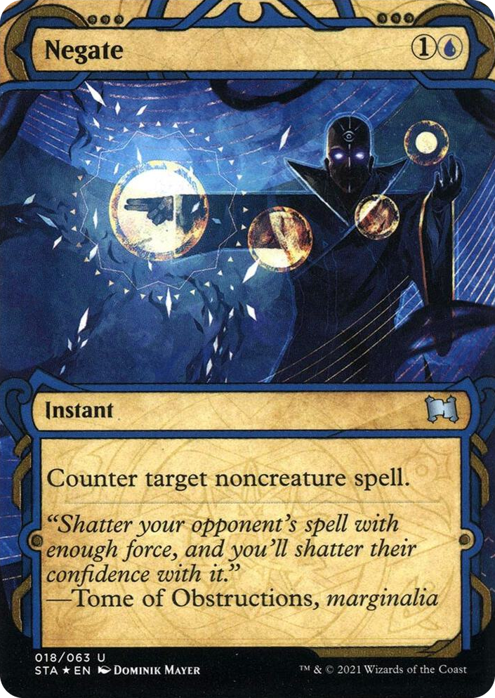 0018 Negate (Foil Etched) U Strixhaven: Mystical Archive