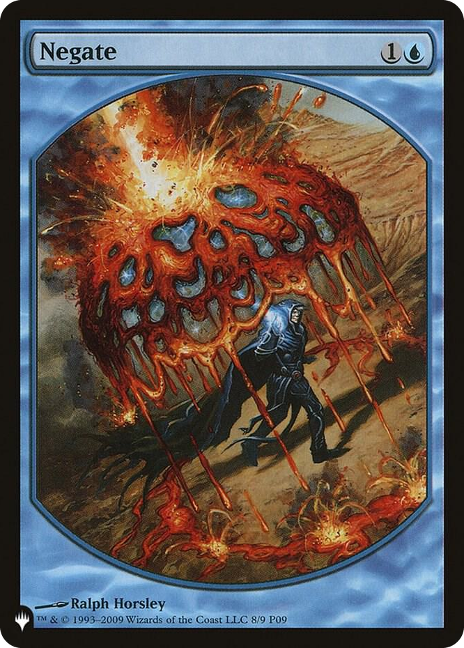 Negate (P09) #9 P - The List Reprints Pokemon card