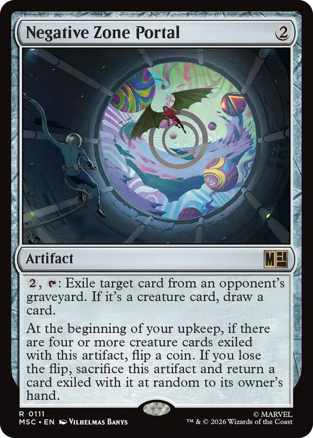 0111 Negative Zone Portal R Commander: Marvel Super Heroes