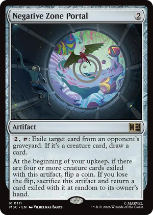 0111 Negative Zone Portal R Commander: Marvel Super Heroes