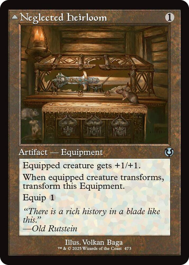 0473 Neglected Heirloom (Retro Frame) U Innistrad Remastered