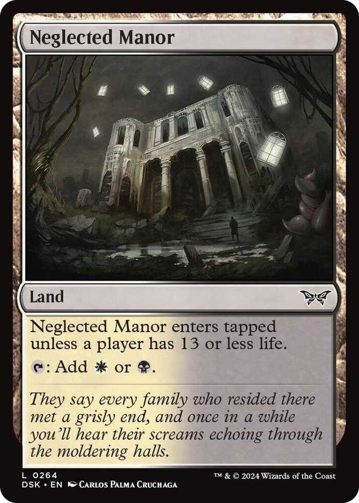 0264 Neglected Manor L Duskmourn: House of Horror