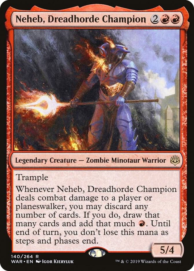 0140 Neheb, Dreadhorde Champion R War of the Spark
