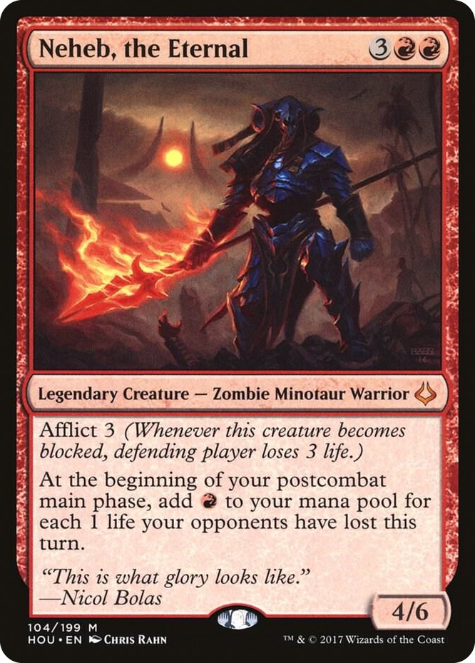 Neheb, the Eternal #104 M - Hour of Devastation Pokemon card