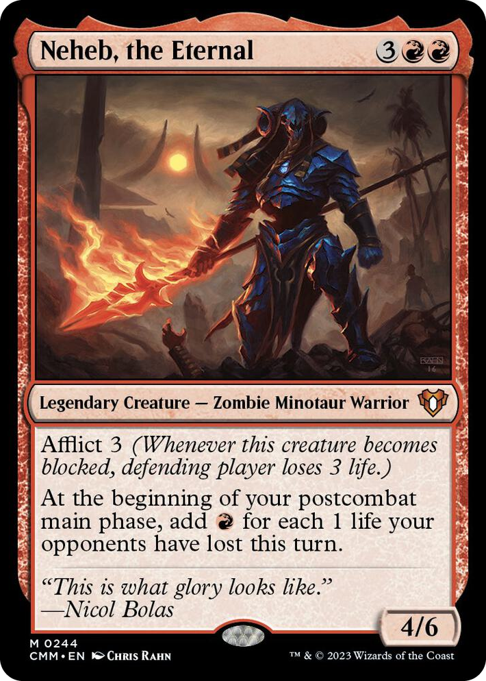 0244 Neheb, the Eternal M Commander Masters