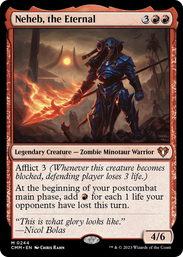 0244 Neheb, the Eternal M Commander Masters