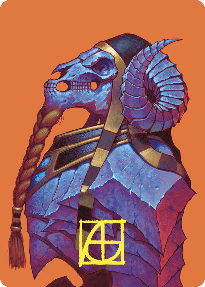 0055 Neheb, the Eternal Art Card (Gold-Stamped Signature) S Art Series: Commander Masters