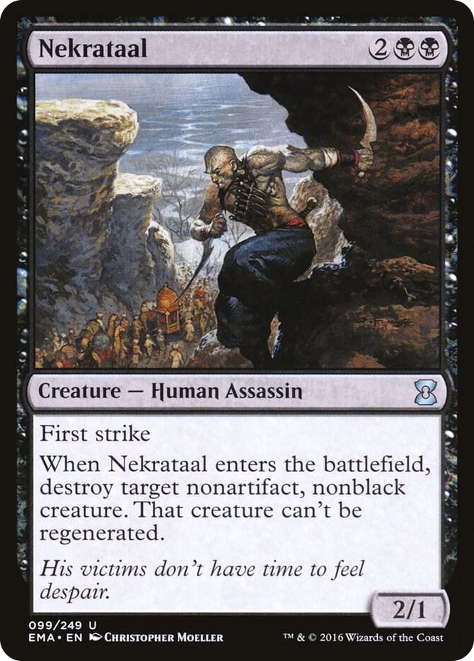 Nekrataal #99 U - Eternal Masters Pokemon card