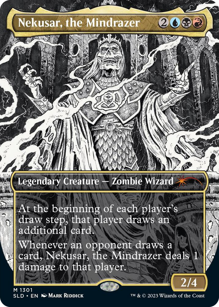 Nekusar, the Mindrazer #1301 M - Secret Lair Drop Series Pokemon card