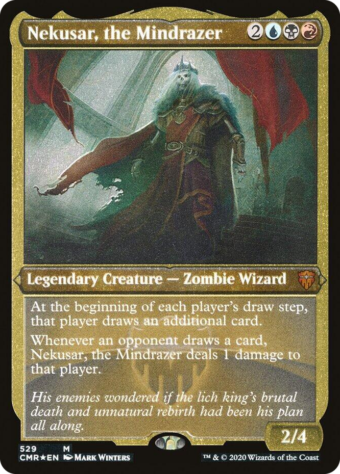 0529 Nekusar, the Mindrazer (Foil Etched) M Commander Legends
