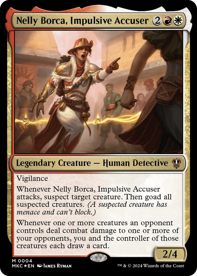 0004 Nelly Borca, Impulsive Accuser M Commander: Murders at Karlov Manor