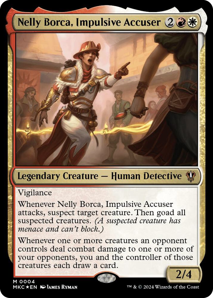 0004 Nelly Borca, Impulsive Accuser M Commander: Murders at Karlov Manor