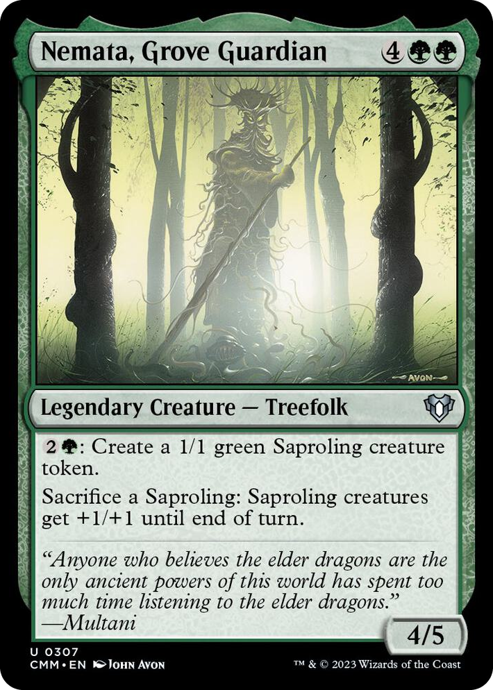 0307 Nemata, Grove Guardian U Commander Masters
