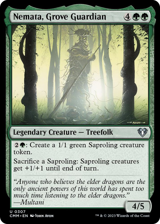 0307 Nemata, Grove Guardian U Commander Masters