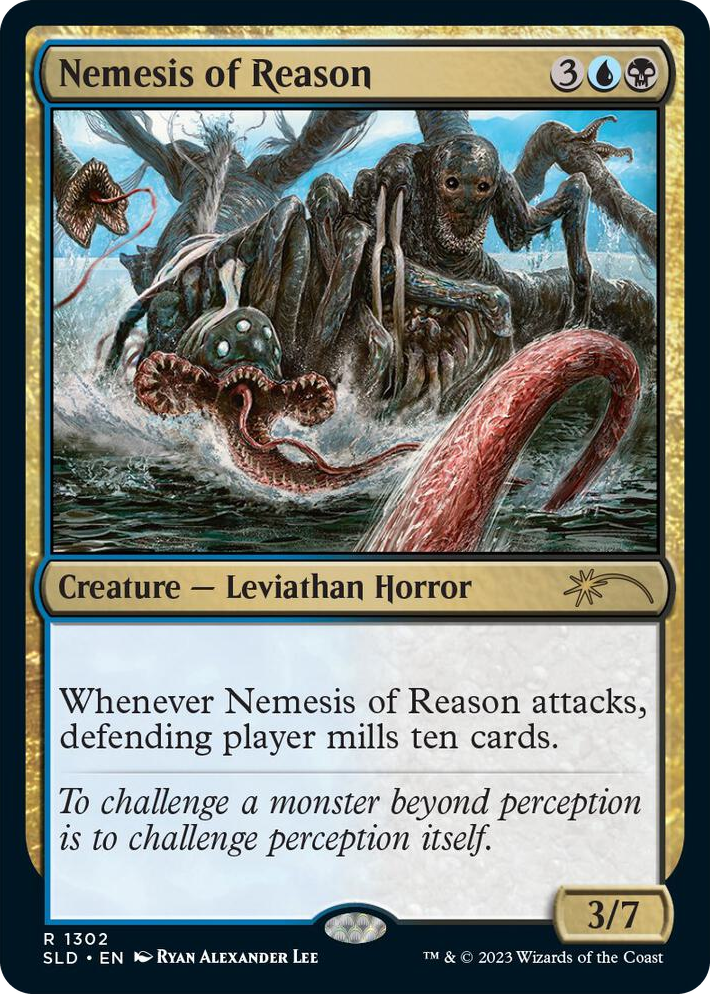 1302 Nemesis of Reason R Secret Lair Drop Series