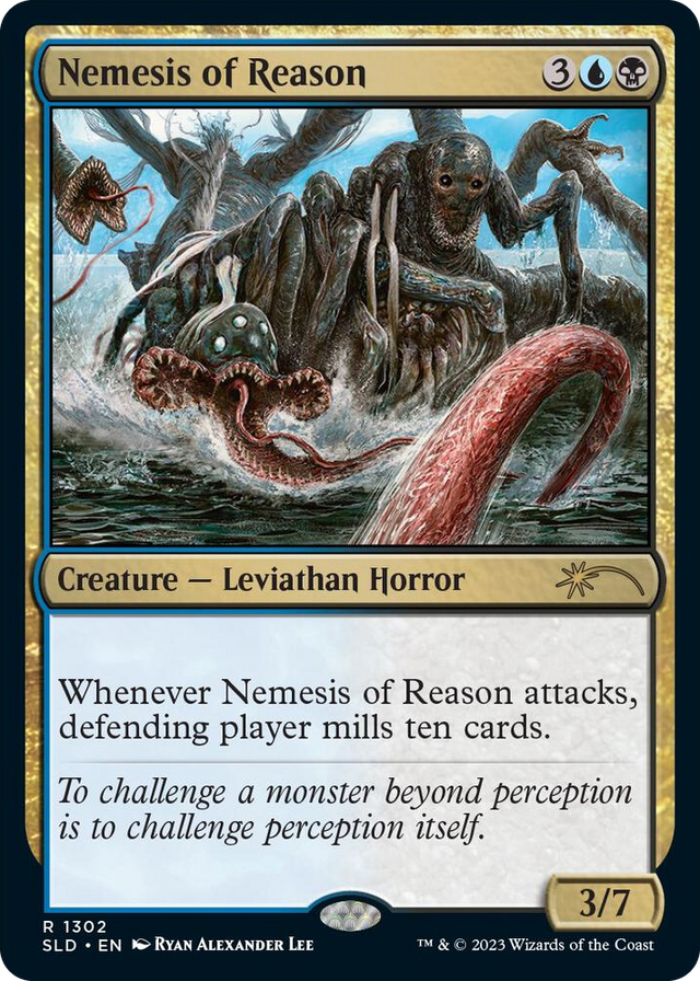 1302 Nemesis of Reason R Secret Lair Drop Series
