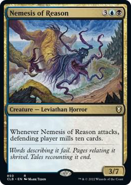 0850 Nemesis of Reason R Commander Legends: Battle for Baldur's Gate