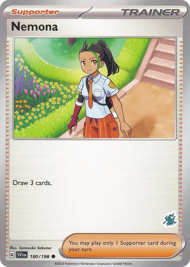 0180 Nemona - Darkrai Deck Common Battle Academy 2024
