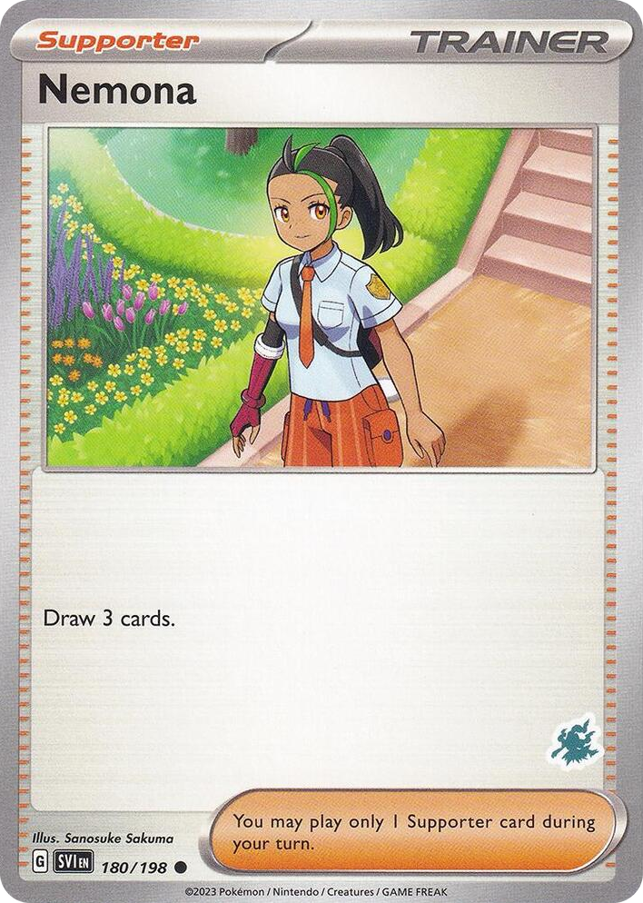 0180 Nemona - Darkrai Deck Common Battle Academy 2024