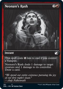 0151 Neonate's Rush C Innistrad: Double Feature
