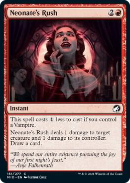 0151 Neonate's Rush C Innistrad: Midnight Hunt