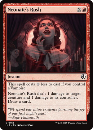 0166 Neonate's Rush C Innistrad Remastered
