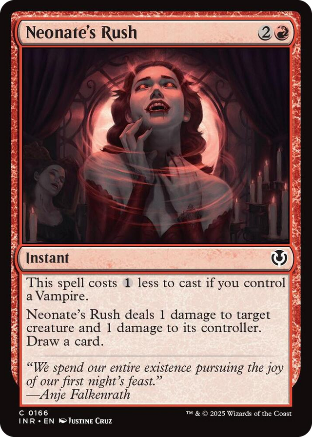 0166 Neonate's Rush C Innistrad Remastered
